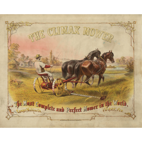 The Climax Mower, circa 1869-1872