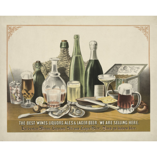 Best Wines, Liquors, Ales & Lager Beer, 1871