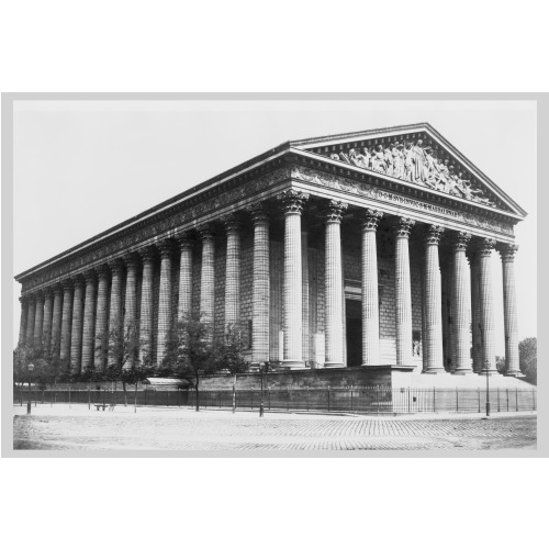 Paris, La Madeleine, circa 1851