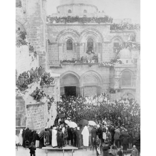 Religious Ceremony, Jerusalem, Palestine, circa 1880