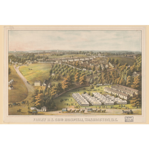 Finley U.S. Gen'l. Hospital, Washington, D.C., 1864