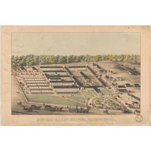 Campbell U.S. Gen'l. Hospital, Washington, D.C., 1864