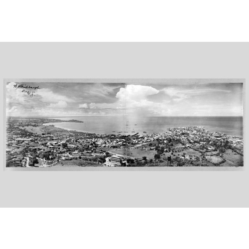 View Of Panama From Ancon Hill, 1907