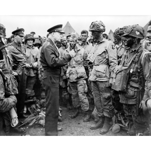 General Dwight D. Eisenhower Gives Order Of The Day