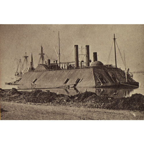 U.S. Ironclad Gunboat Essex, 1863