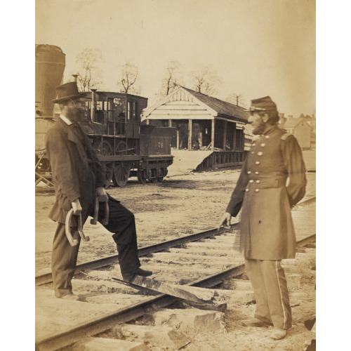Military Railroad Operations, Northern Virginia, 1862, View 1