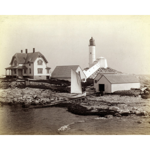White Island Light And Dwelling, 1888