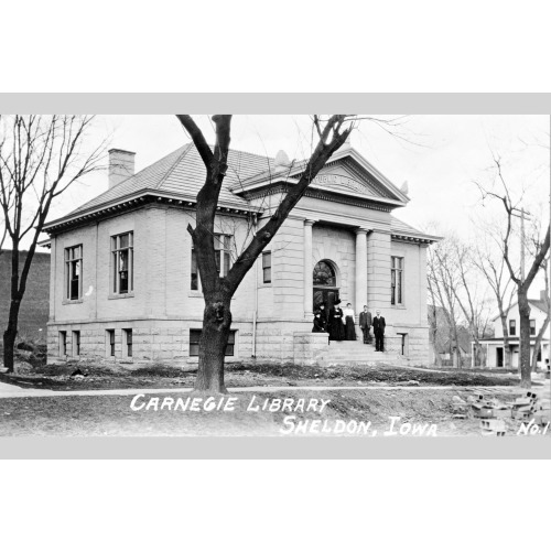 Carnegie Library, Sheldon, Iowa, 1909