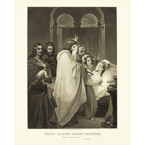 Christ Raising Jairus' Daughter, 1866