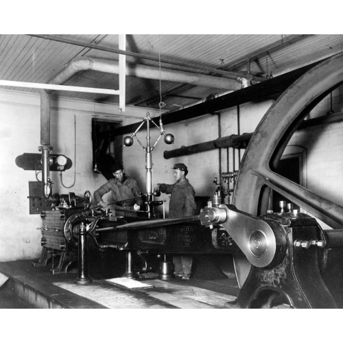 Two Young Men Training In Mechanical(?) Engineering At Hampton Institute, Hampton, Virginia, 1899