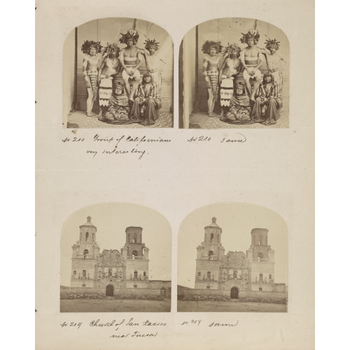 Group Of Californians Near Tucson, 1870