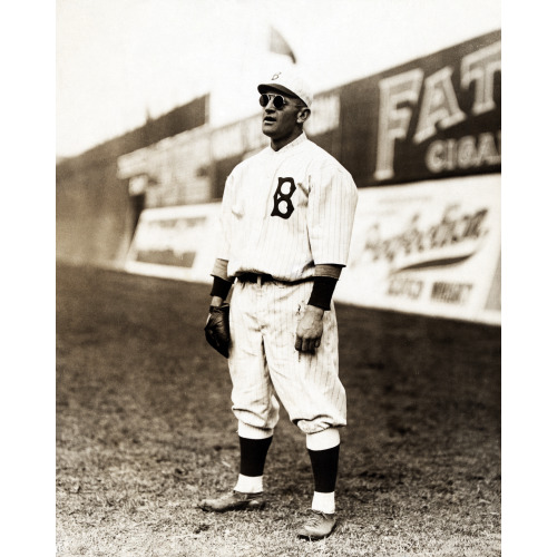 Casey Stengel, Playing Outfield, Brooklyn Dodgers, 1915
