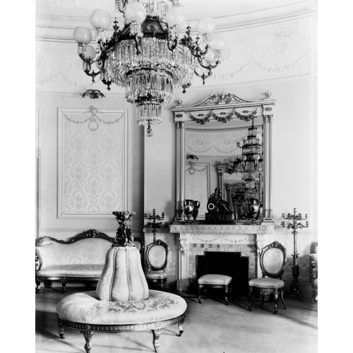 Blue Room, White House, Washington, D.C., circa 1890