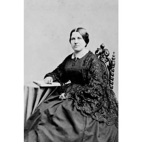 Woman, Three-Quarter Length Portrait, circa 1860-1870