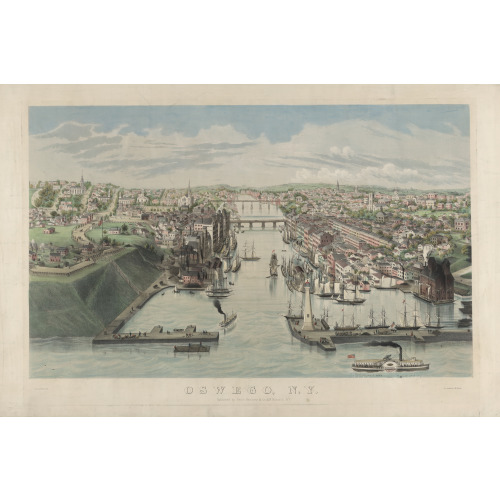 Oswego, New York, 1855