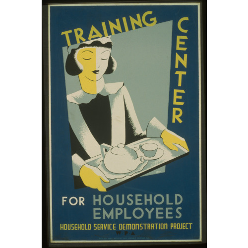 Training Center For Household Employees--Household Service Demonstration Project, W.P.A., 1936