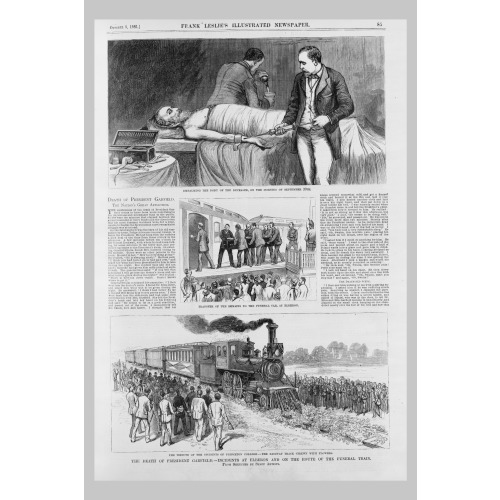 The Death Of President Garfield - Incidents At Elberon And On The Route Of The Funeral Train, 1881
