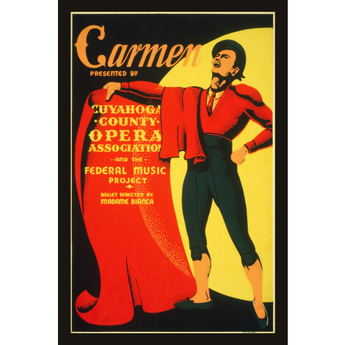 Carmen Presented By Cuyahoga County Opera Association And The Federal Music Project : Ballet...