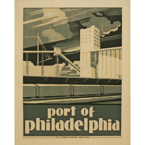 Port Of Philadelphia, 1936