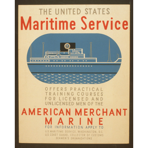 The United States Maritime Service Offers Practical Training Courses For Licensed And Unlicensed...