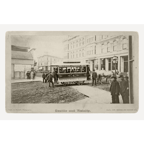 Seattle's First Street Car, 1884