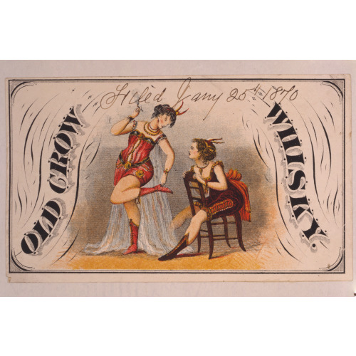 Old Crow Whiskey, 1870