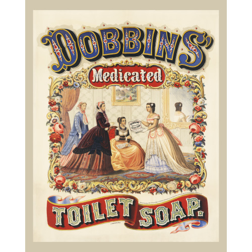 Dobbins' Medicated Toilet Soap, 1869