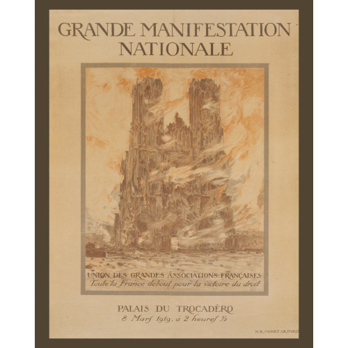 Grande Manifestation Nationale, 1919