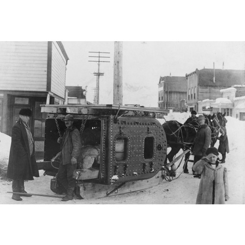 Firebox For First Copper River Steamer, circa 1900