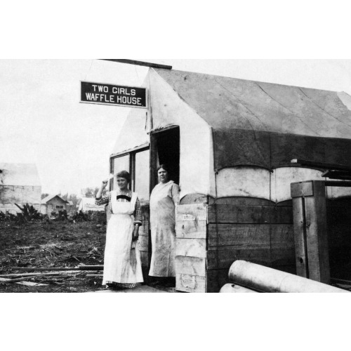 Two Girls Waffle House, circa 1900