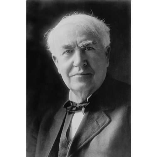 Thomas A. Edison, Head-And-Shoulders Portrait, circa 1900-1920