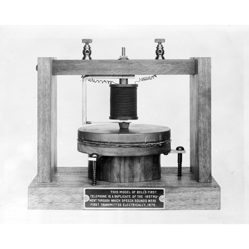 Model Of Bell's Telephone, circa 1915