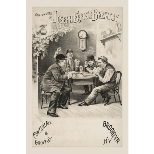 Joseph Eppig Brewery, Brooklyn, New York, 1892