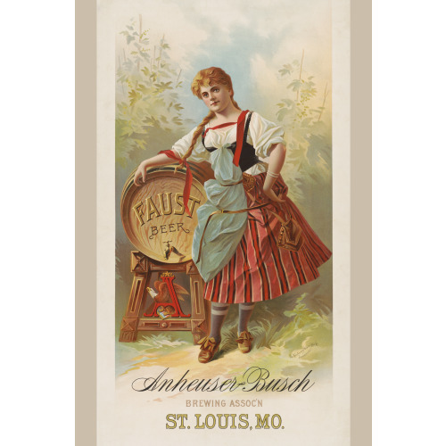 Anheuser-Busch, Faust Beer, St. Louis, Missouri, 1880