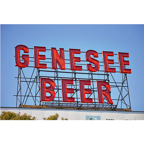 Genesee Beer Sign, Rochester, New York, 2018