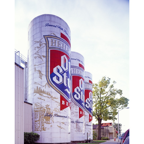 Heileman Brewery, Giant Beer Cans, La Crosse, Wisconsin