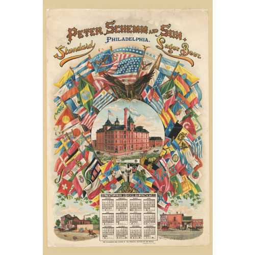 Schemm Brewery, Lager Beer, Philadelphia, Pennsylvania, 1901