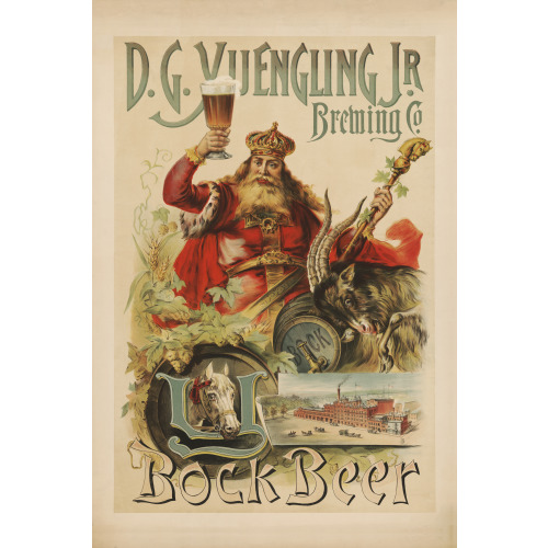 D.G. Yuengling Jr. Brewery, Bock Beer, New York 1880