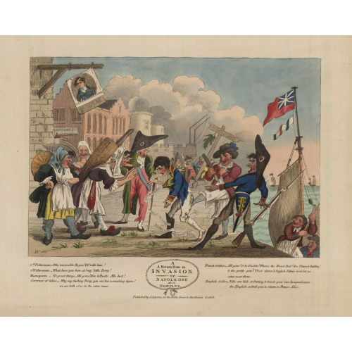 A Return From An Invasion, Napoleon At A Nonplus, 1803