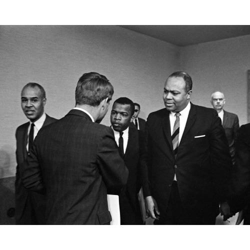 Roy Wilkins, John Lewis With Robert F. Kennedy, 1964