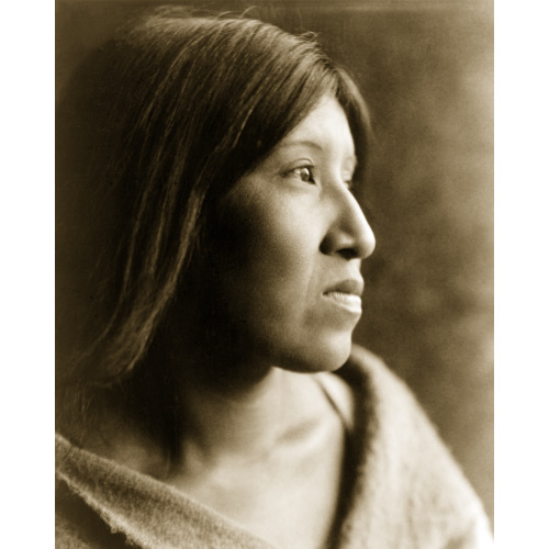 A Desert Cahuilla Woman, Portrait, 1924