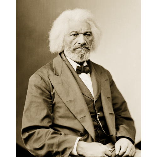 Frederick Douglass, Portrait, circa 1865
