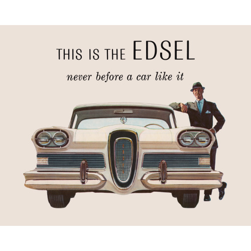 This is the Edsel, 1958