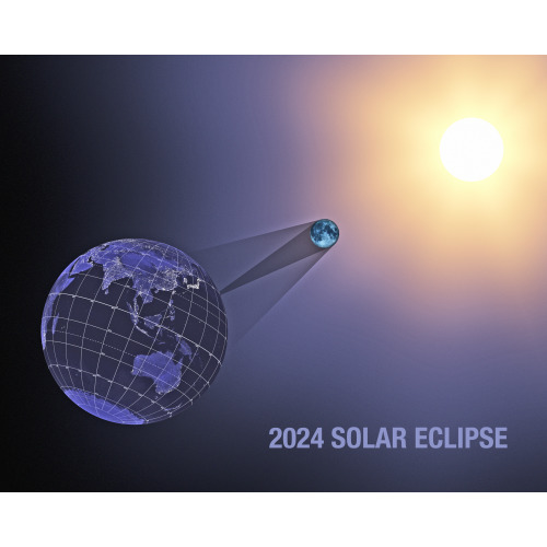 Solar Eclipse 2024 NASA Diagram