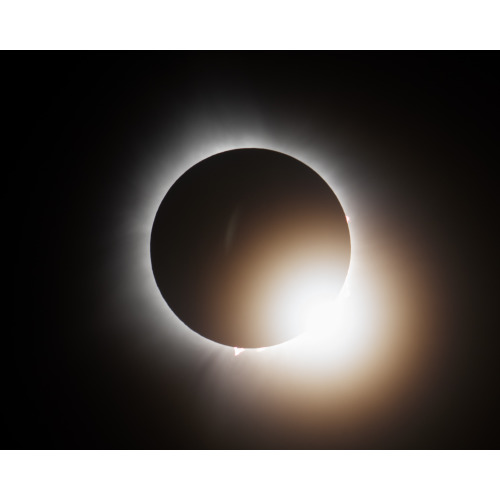 2024 Solar Eclipse Burst, Indianapolis, NASA